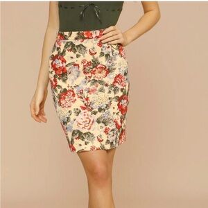 Rouje Gomes Skirt size 34 Floral